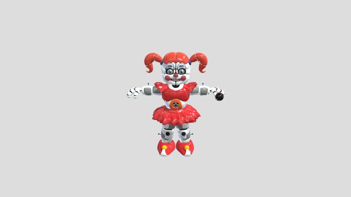 circus-baby 4 3D Model