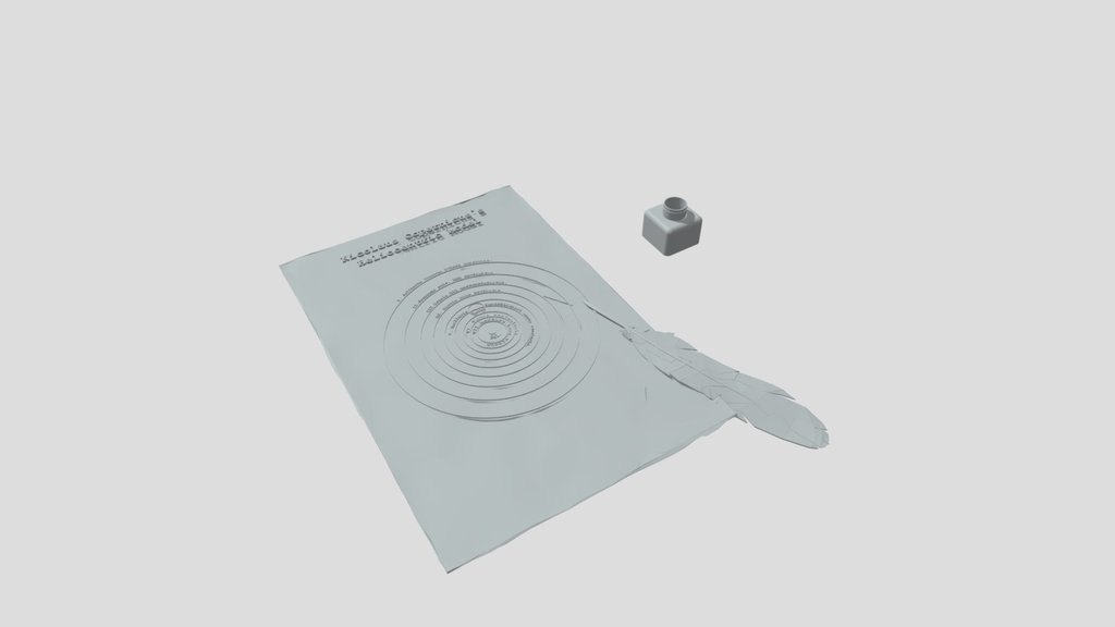 Nicolaus Copernicus's Heliocentric Diagram Free