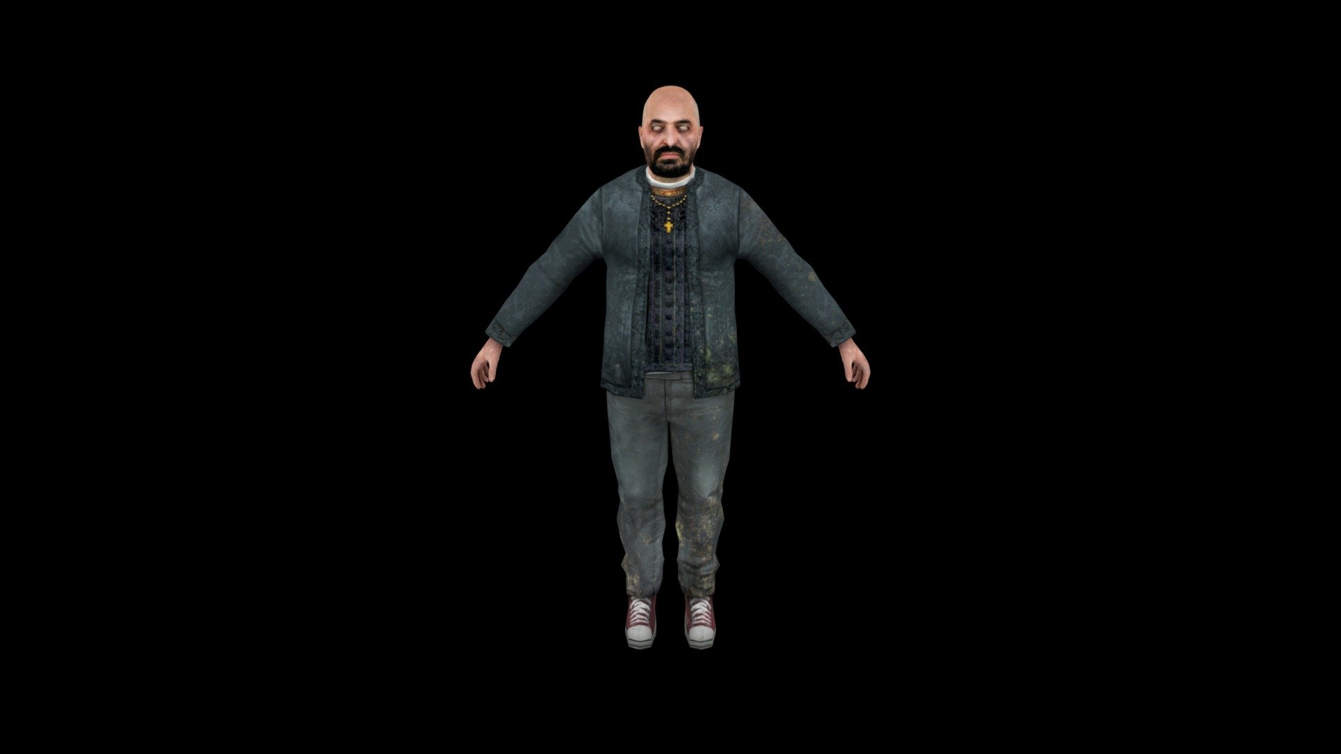 Monk - Download Free 3D model by marcosacevez57 [150f70e] - Sketchfab