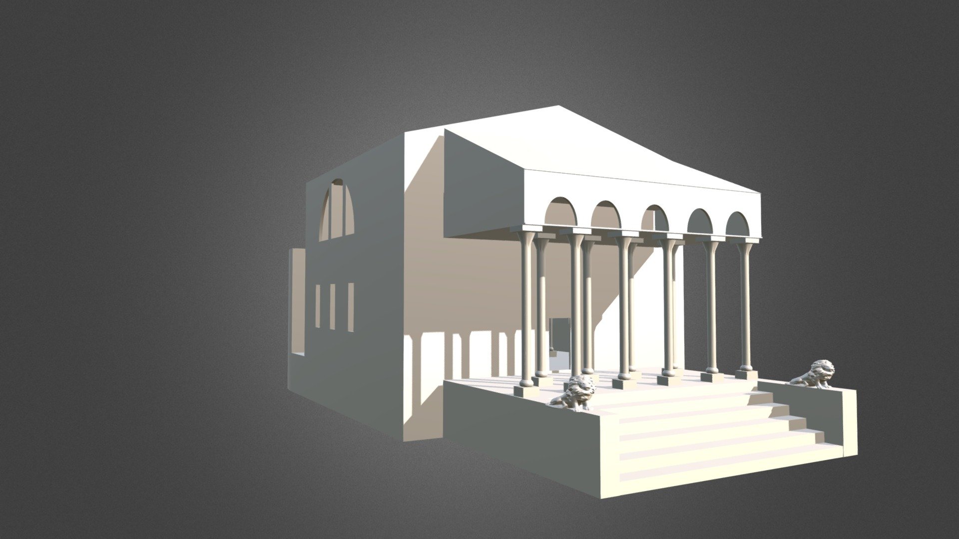 Gruppo3 Borsa  Foro Bonaparte - 3d Model By Architetture Progetto 