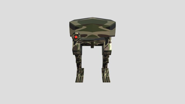 Robot Fighter 3D Model