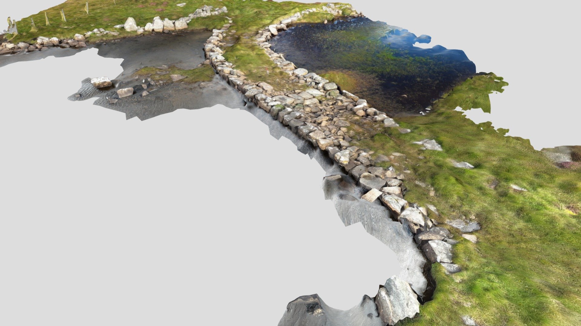 Loch Olabhat NE Causeway - 3D model by Smilemaker [1512658] - Sketchfab