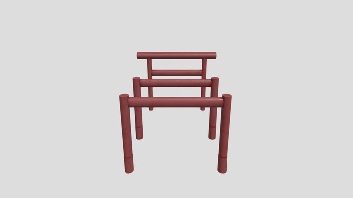 Pillars 3D Model