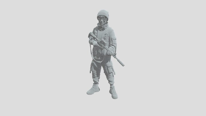 Winter Ops Specialist 3D Model