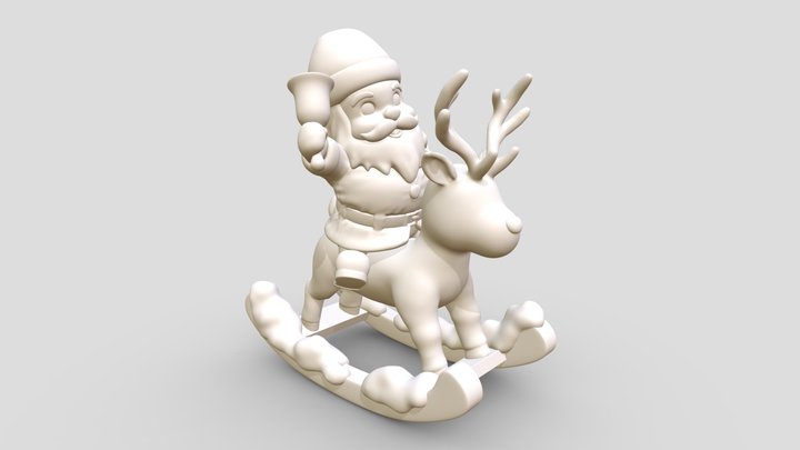 Santa Claus 3D Model