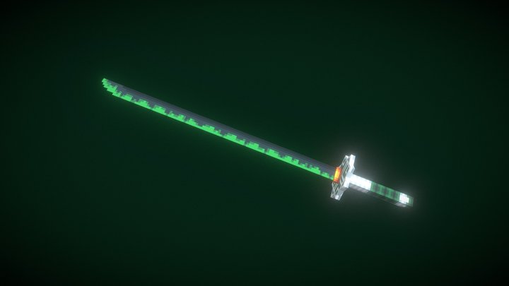 Shinuzugawa Katana 3D Model