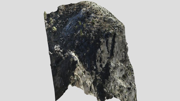 Feather Falls Observation Area - Butte Co., CA 3D Model