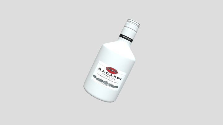 White Rum Mini Bottle