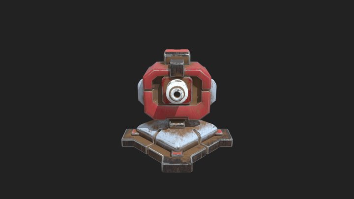 Turret ver.№2 3D Model