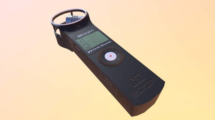 Zoom H1 3D Model
