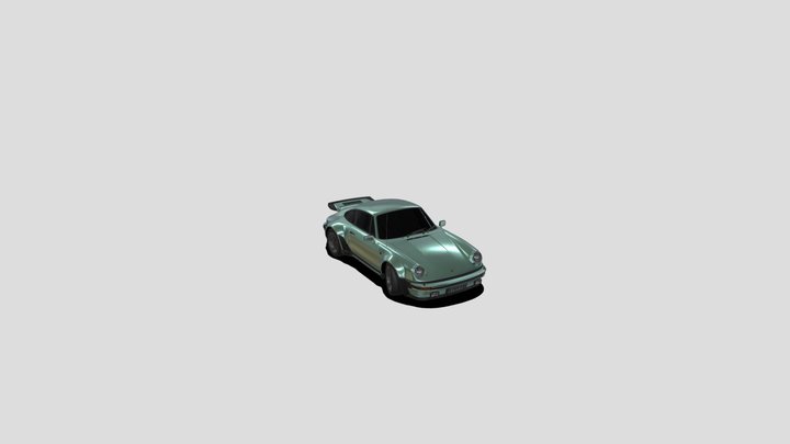 porsche 911 turbo 1975 (charbel jema design) 3D Model