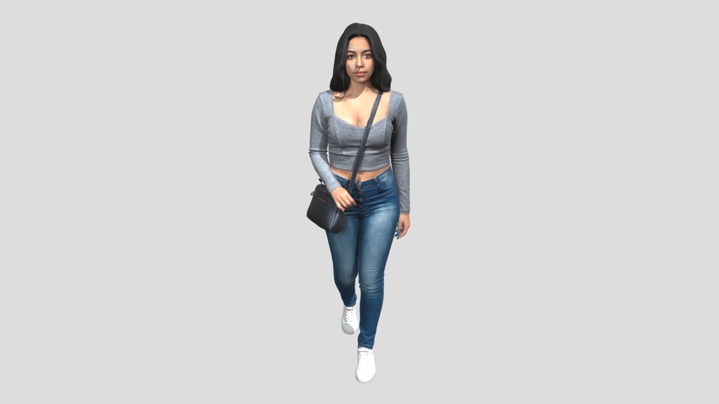 Casual Street Style with Crossbody Bag