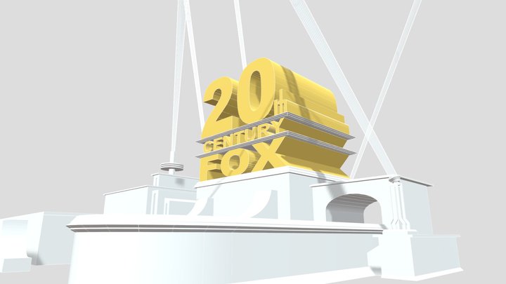 20th Century Fox 3D 3D Model