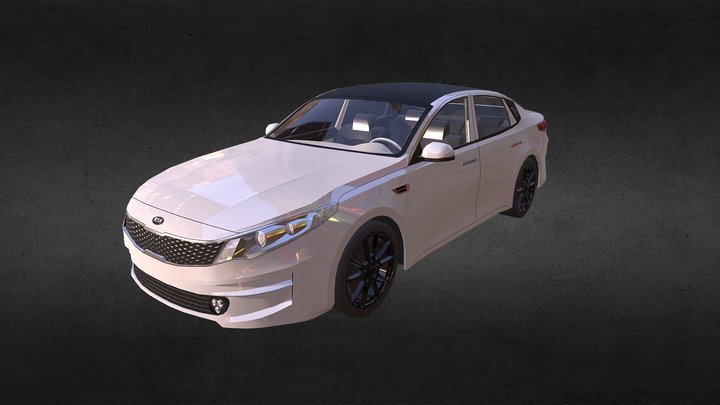 2016 Kia Optima 3D Model
