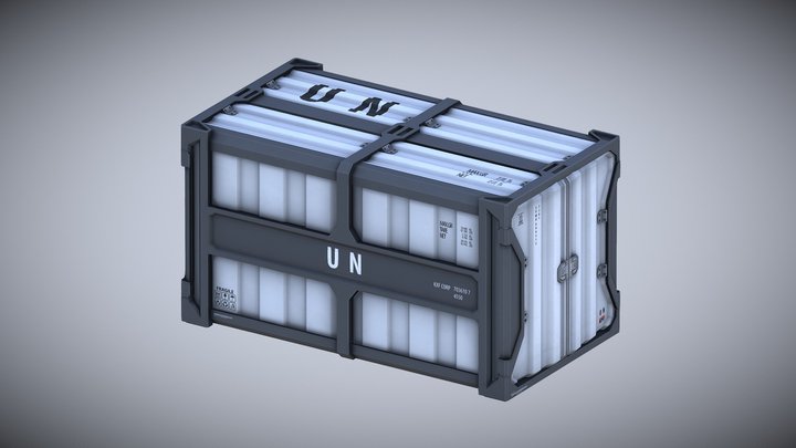 Shipping Container (generic) 3D Model