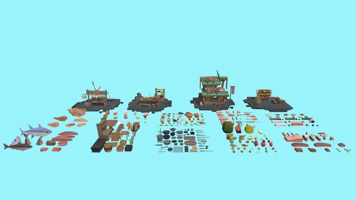 FoodPack 3D Model