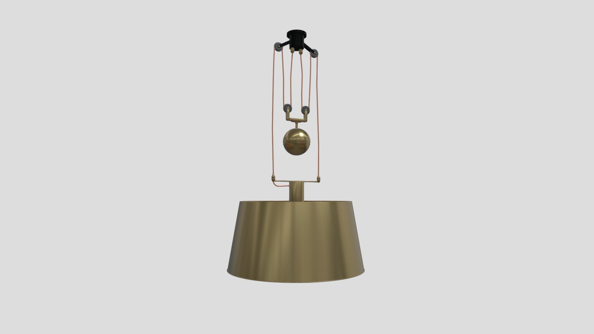 The Double Rise & Fall Ceiling Light By Soane - 3D model by Master 3D ...