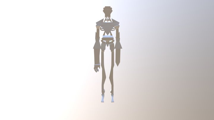Robot [Low Poly] 3D Model