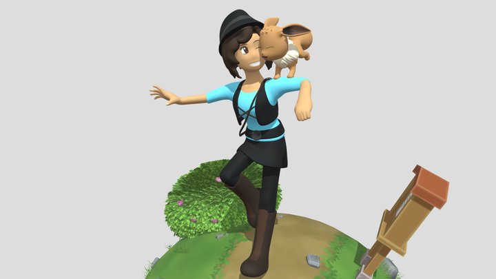 Poké-Mode 3D Model