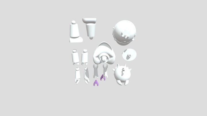 Fixed() Tord Poseable Model (1) 3D Model