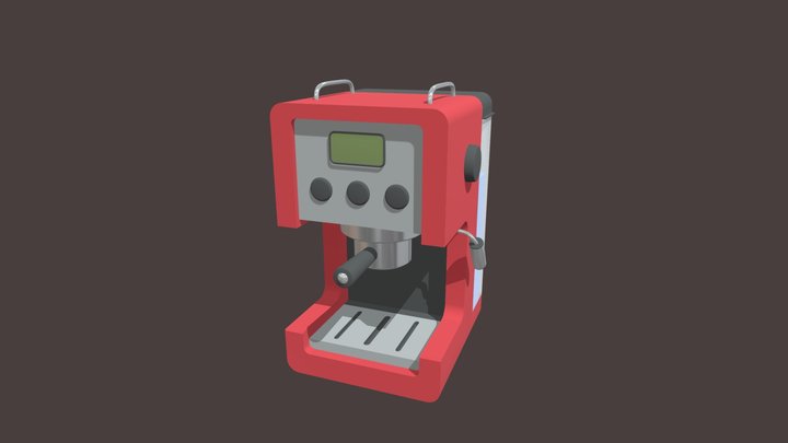 [XYZ HW] Detailing 1 (Coffee Machine) 3D Model