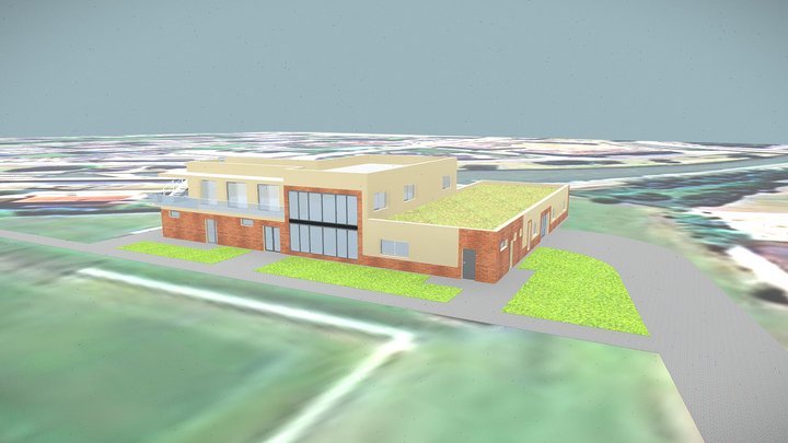 MEAUX - Avenue du Président Roosevelt 3D Model