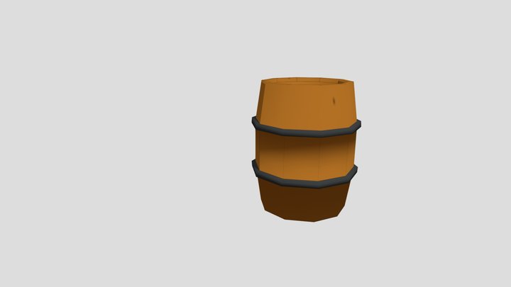 Бочка (Barrel) 3D Model