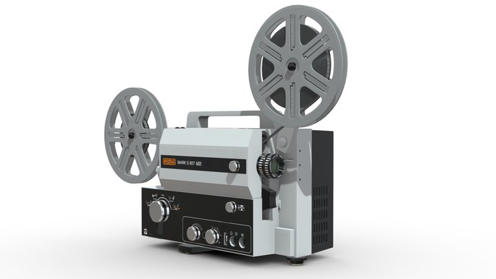 Eumig Film Projector 3D Model