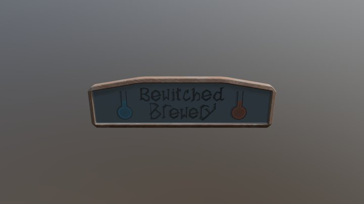 Sign G160 3D Model