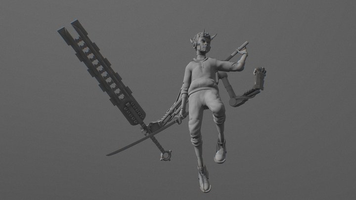 "WATCHER" CONCEPT 3D Model