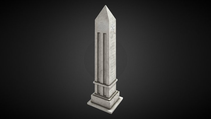 Tombstone 3D Model