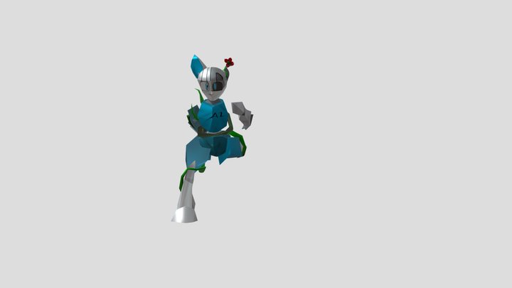 A1 running animation 3D Model