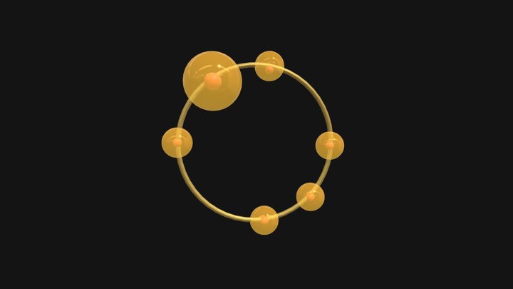 Ikura bracelet 3D Model