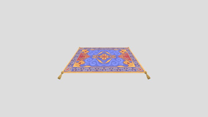 Aladdins-magic-carpet (1) 3D Model