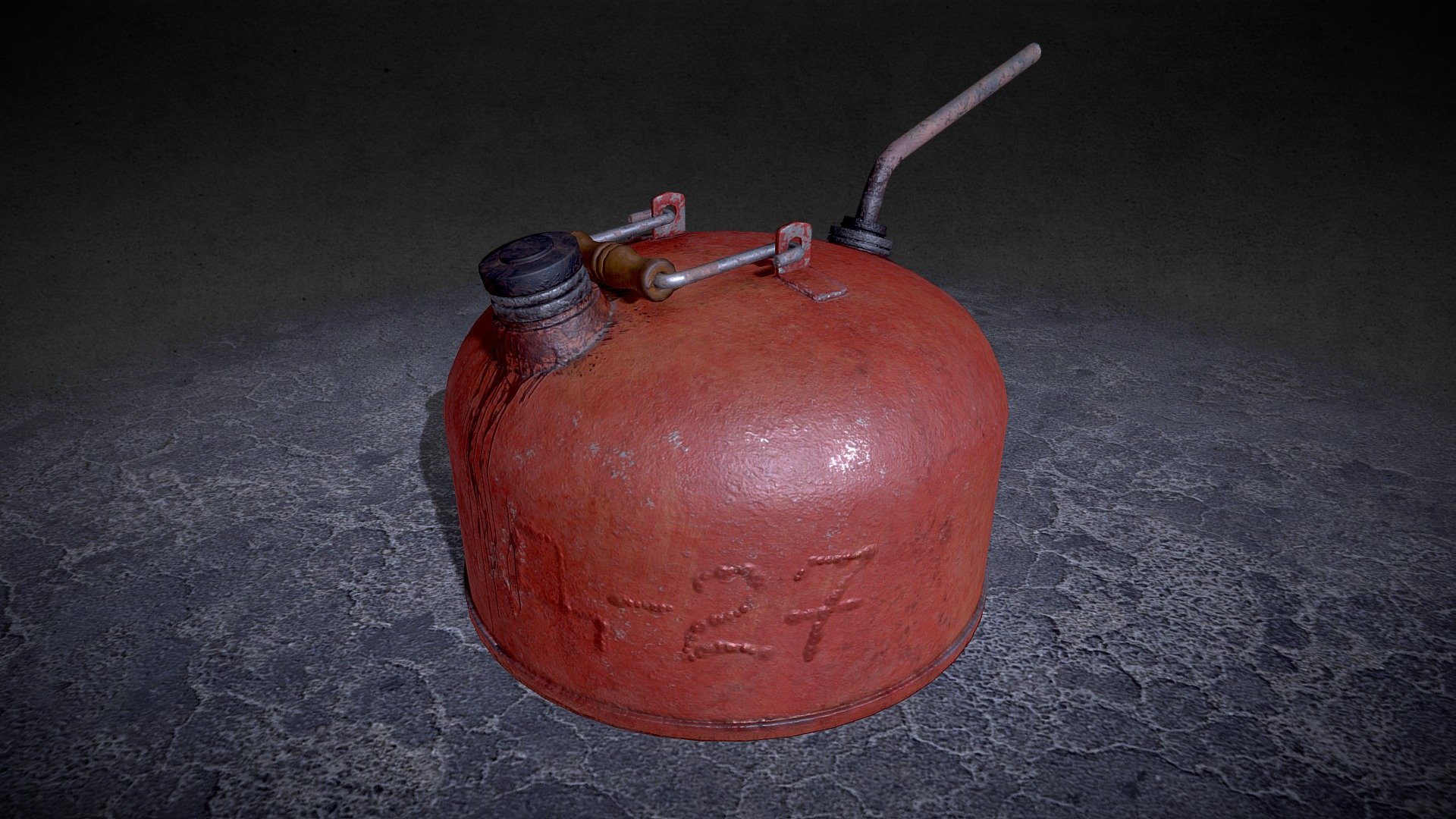 Gas/oil Can — Sketchfab embed 3D viewer
