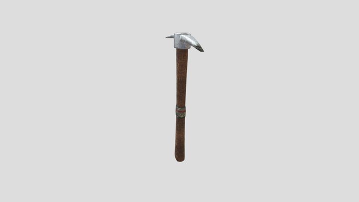 Pickaxe WarKiss 3D Model