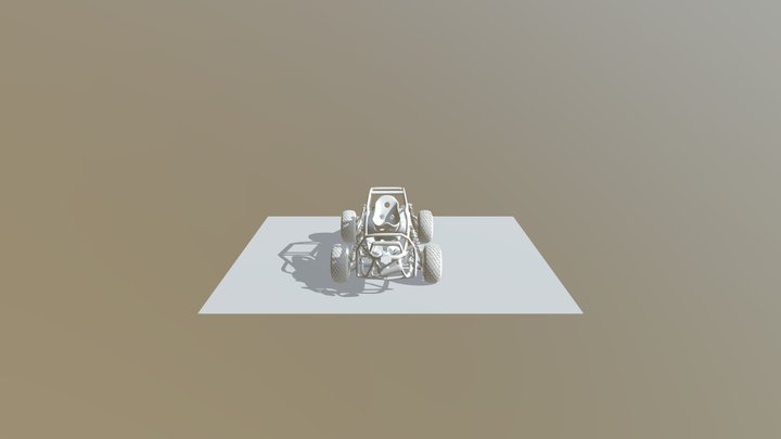 Kart "Buggy" 3D Model