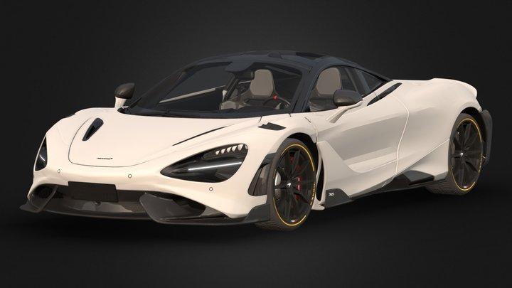 Mclaren 765LT 3D Model
