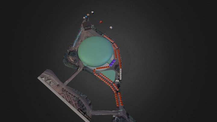 Area Event DOME 3D Model