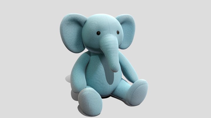 Elephant doll 3D Model