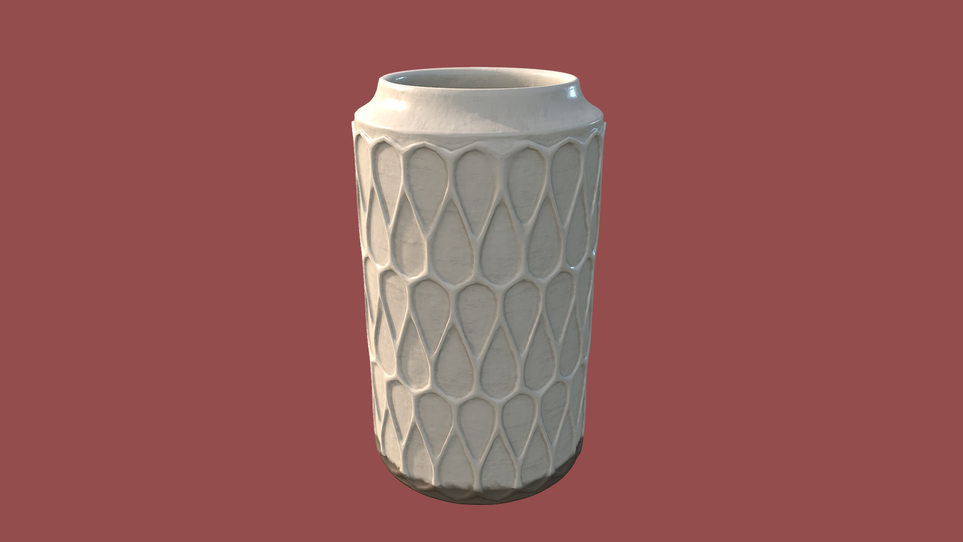 3D model Vase Lara - This is a 3D model of the Vase Lara. The 3D model is about a glass jar with a lid.