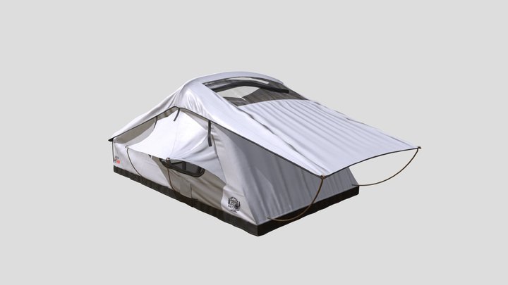 3D Tent model. AR/VR 3D Model