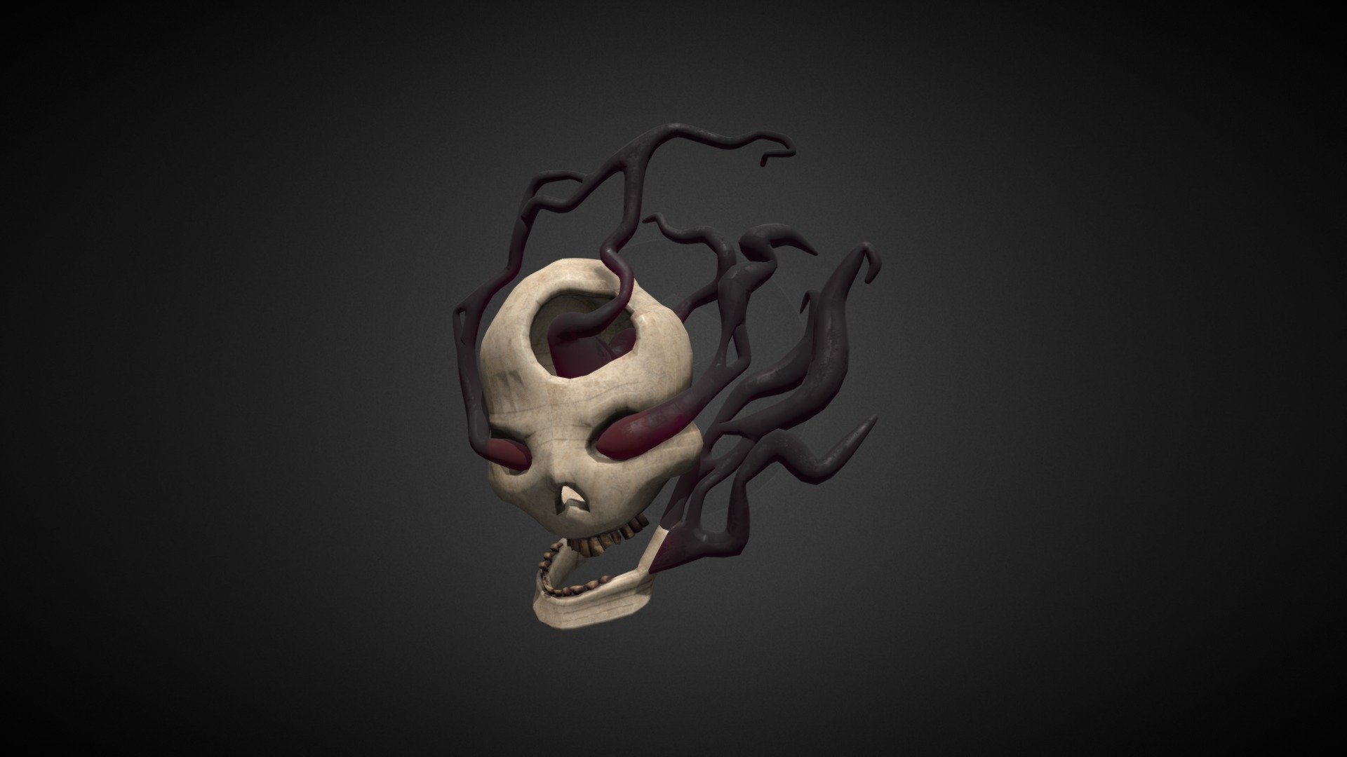 Ghostly Skull