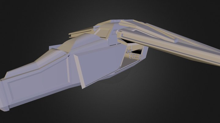 GunShip 3D Model