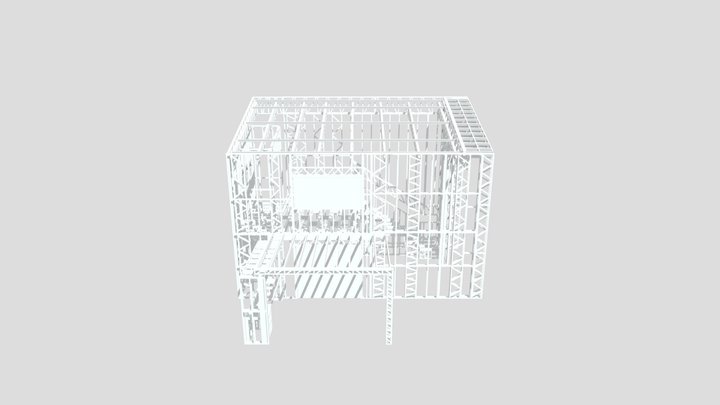 MAQUETE ELETRÔNICA - CASA COR 2024 3D Model