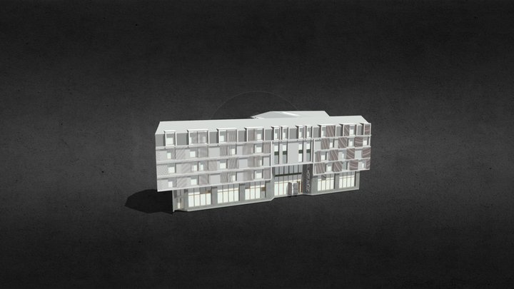 HOTEL "BLANCEON" 3D Model