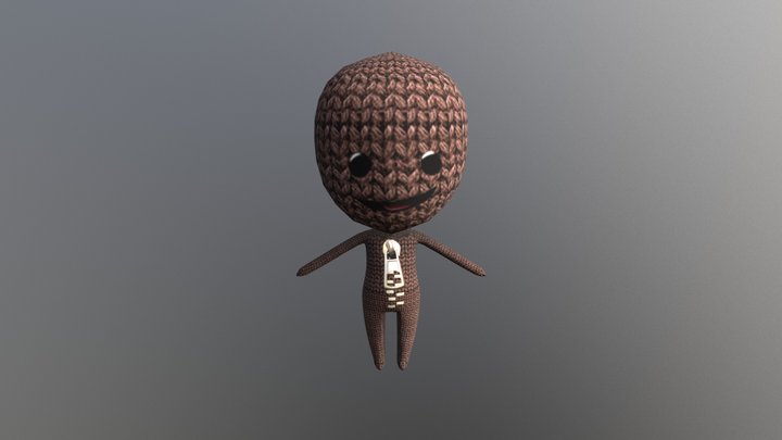 Sackboy 3D Model