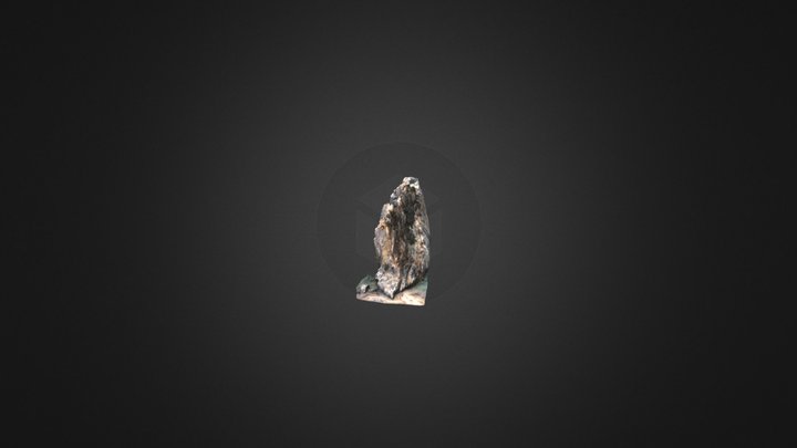 Βράχος παραλία Μελίντας 3D Model