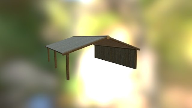 Simple roof model 3D Model