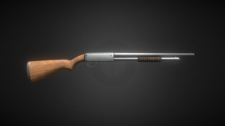 Mossberg 500 3D Model